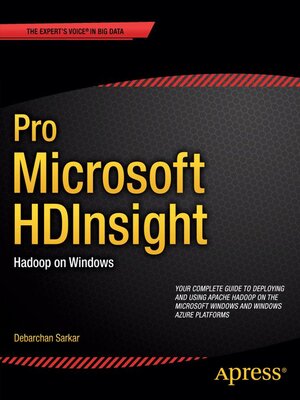 cover image of Pro Microsoft HDInsight